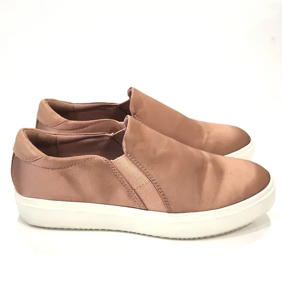 Dr. Scholls Leta Bouquet Rose Gold Slip On Sneaker Shoes Size 9.5M EUC - Picture 3 of 11